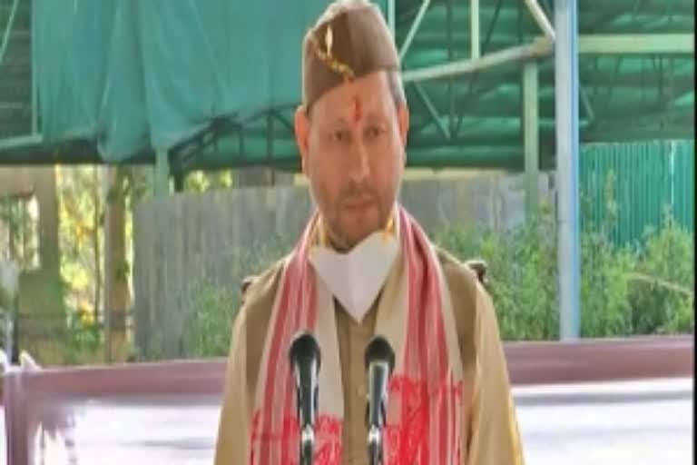 Tirath Singh Rawat sworn-in as new Uttarakhand CM