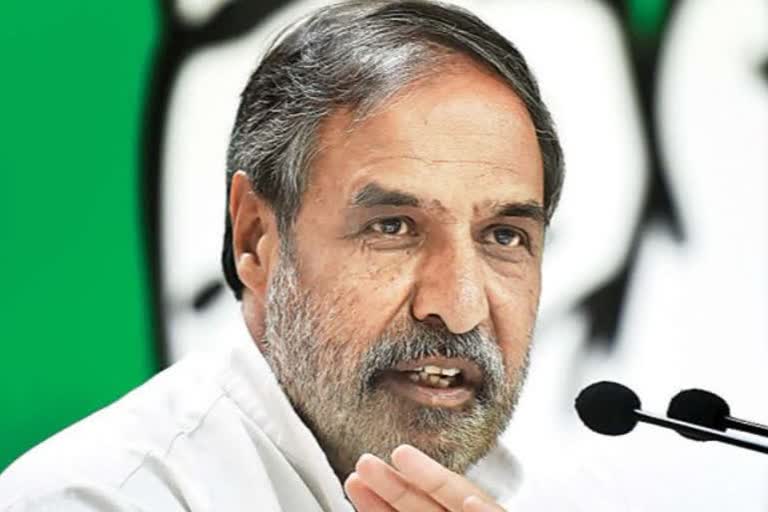 anand sharma comments of resignation of pc chako