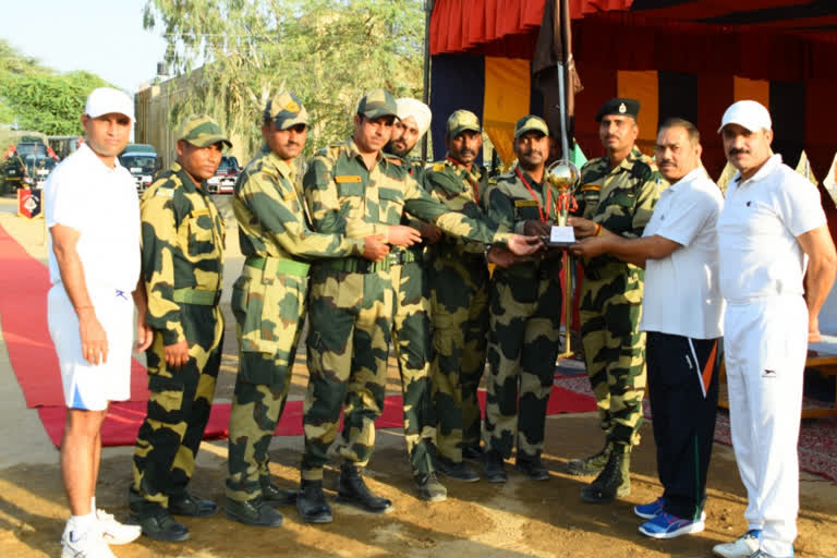 BSF competition in Jaisalmer, Inter sector level MT competition of Rajasthan Frontier