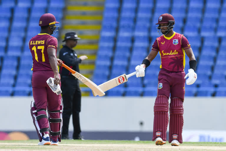 WI VS SL 1st ODI : windies beat sri lanka by 8 wickets