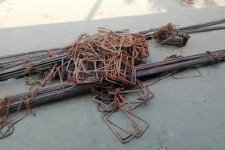 stolen iron rod recovered in jania