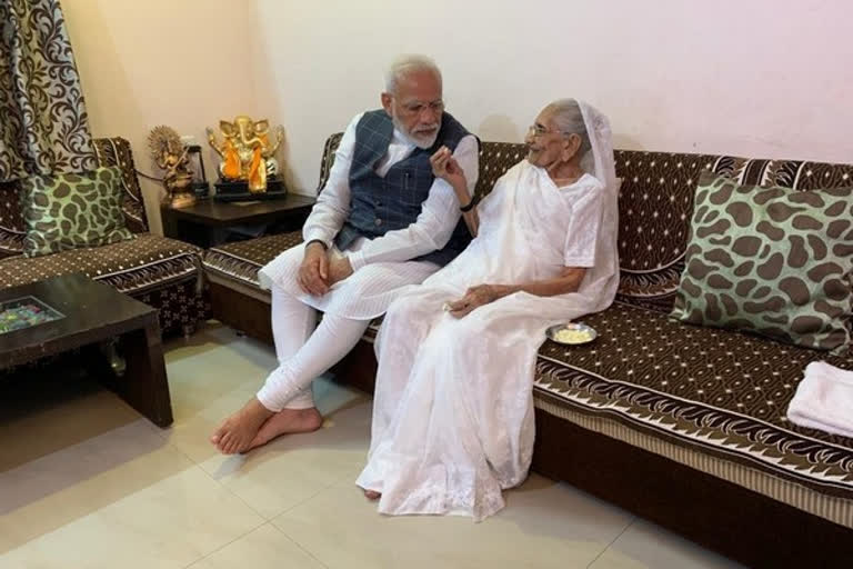 PM Modi's mother receives first dose of COVID-19 vaccine