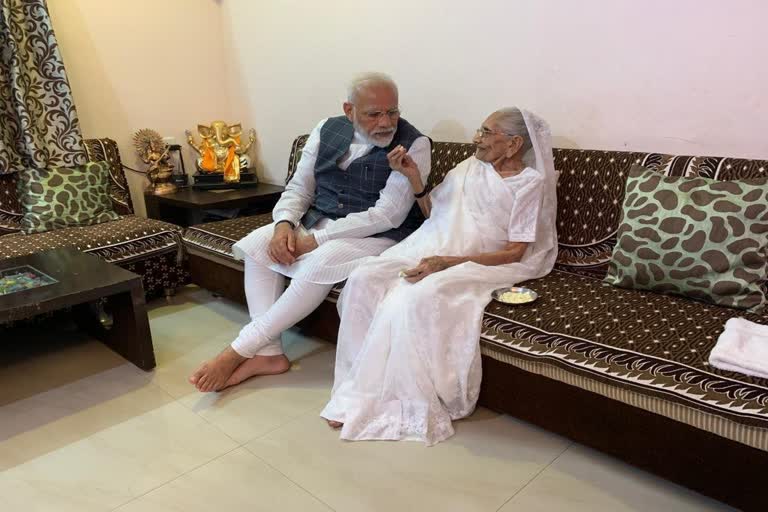 PM Modi's nonagenarian mother Hiraba gets vaccinated