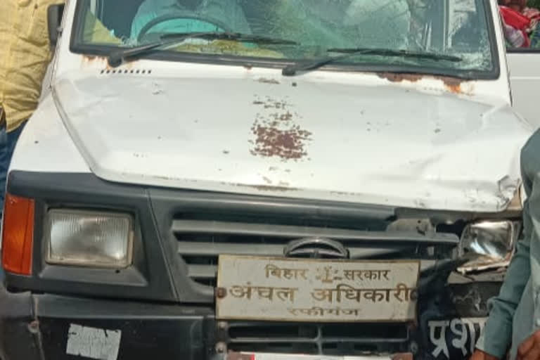 रफीगंज सीओ की गाड़ी