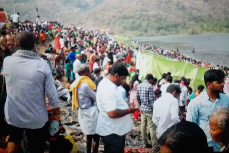 Shivratri Jatara .. Devotees flocking to Pothuraju Babu Temple