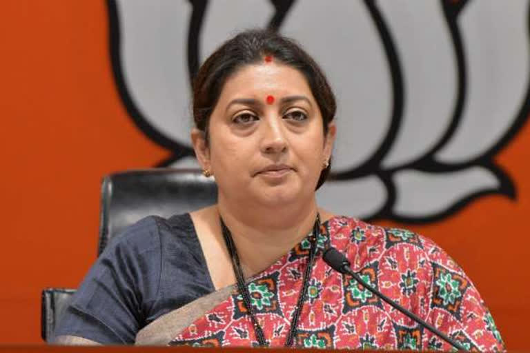 west bengal assembly election 2021_smriti irani targets mamata banerjee at nandigram