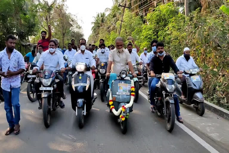 election campaign started in yanam