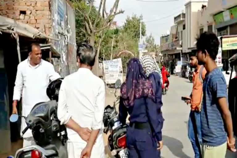 Churu news , helmet and mask in Churu