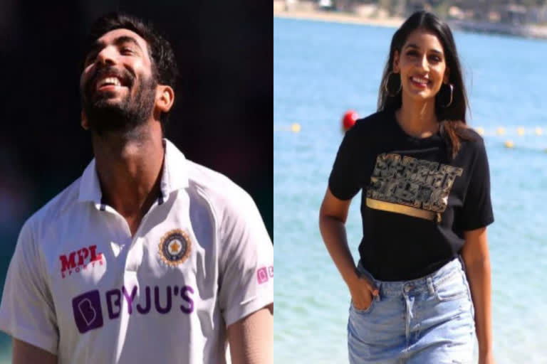 Jasprit Bumrah, Sanjana Ganesan