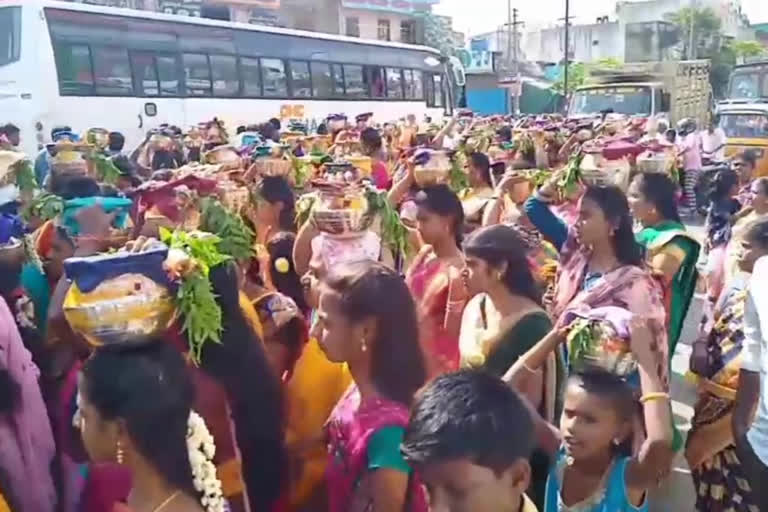 Mahalaya Amavasaya celebration at  kanchee Angala Parameswari temple