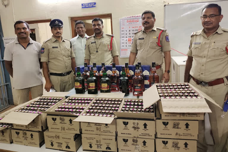 Illegal liquor seized