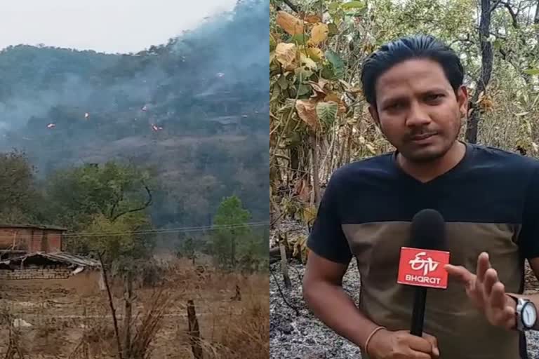 continuous-fire-spreading-in-forests-of-korba-forest-division