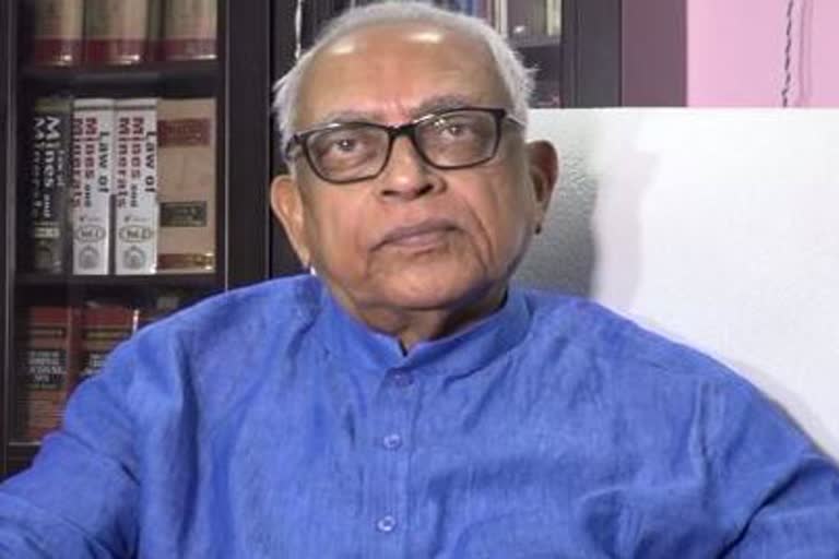 CLP leader Narasingha Mishra letter to assembly secretary