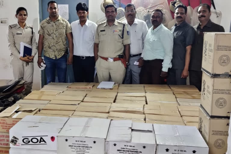 Illegal liquor worth 13 lakhs seized