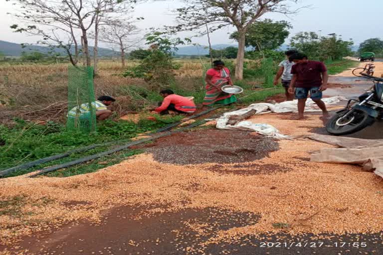 rains in yellandu, Bhadradri Kottagudem district, 