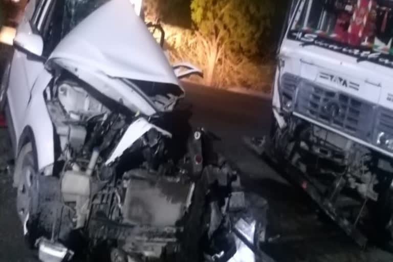 odhpur barmer road accident road accident in boranada jodhpur Rajasthan accident Jodhpur Barmer national highway വാഹനാപകട വാർത്ത വാഹനാപകടം രാജസ്ഥാൻ വാഹനാപകടം