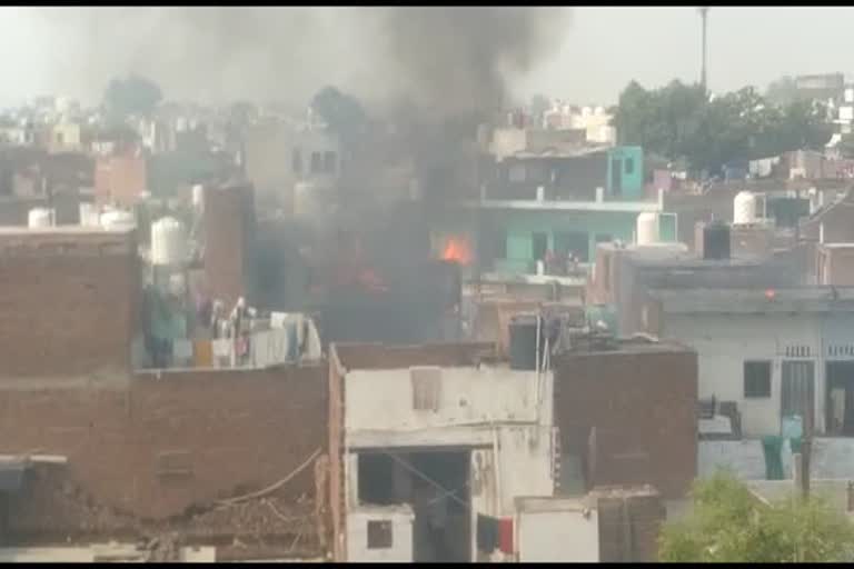 आजमपाड़ा क्षेत्र में हुआ विस्फोट.