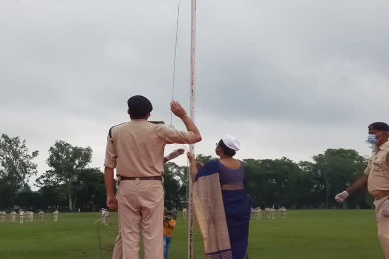 dm and sp inspection dhumra airport ground