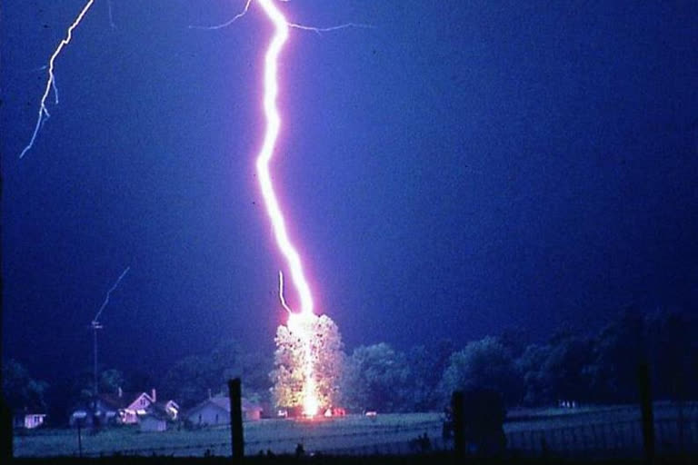 Lightning kills seven in Gujarat & Lightning strikes claim 8 lives in Bihar; 4 in Chapra alone