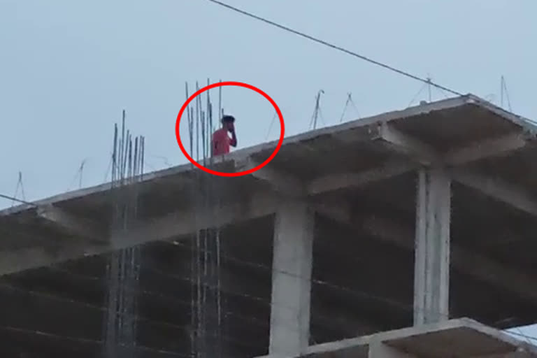 jagtial district news, man tried to commit suicide in jagtial