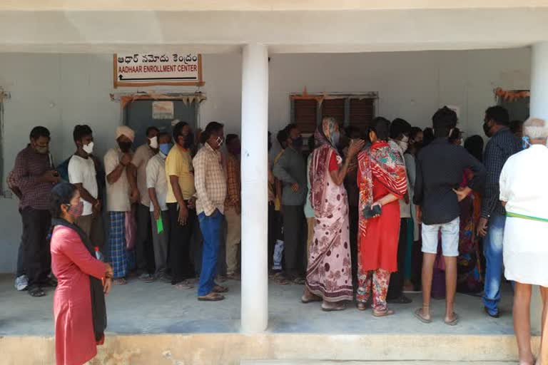 corona tests in suraram health centre