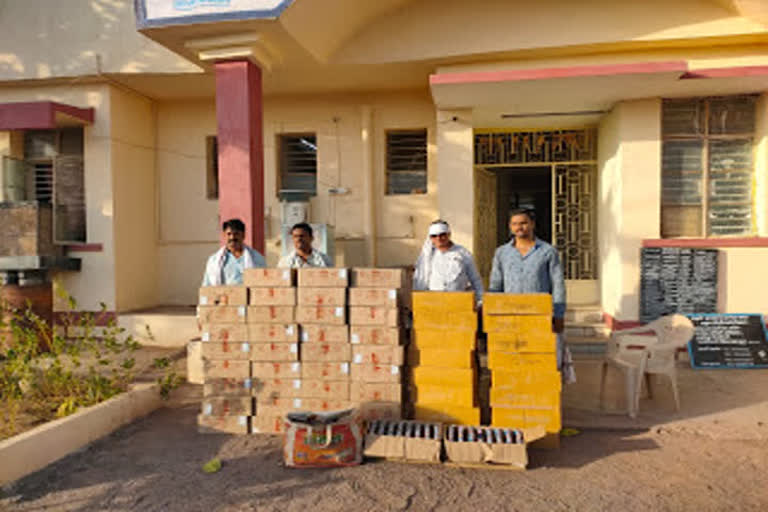 liquor seized in Chandrapur