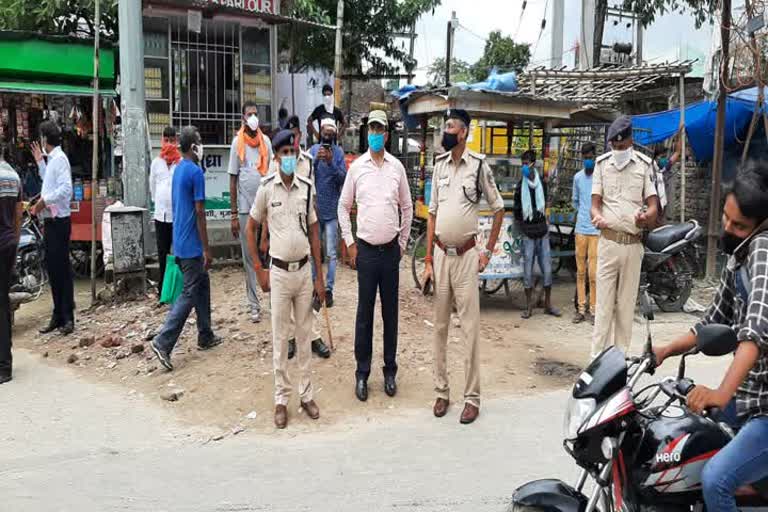 Mask checking campaign conducted regarding Corona in Bettiah