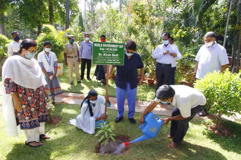 worldenvirnment day celebration in pudhucherry