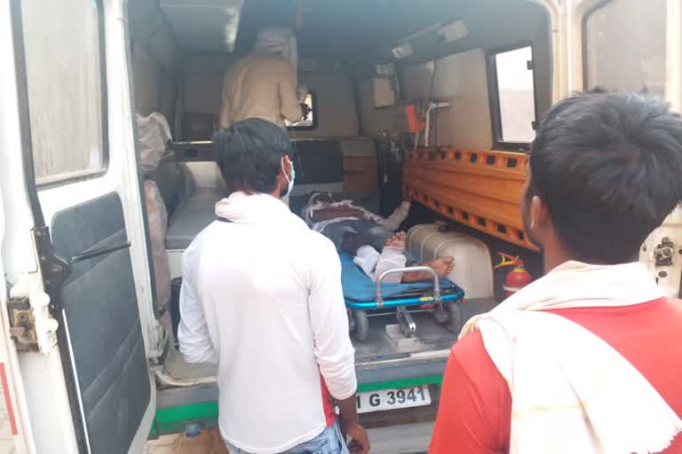 raod accident in kasganj