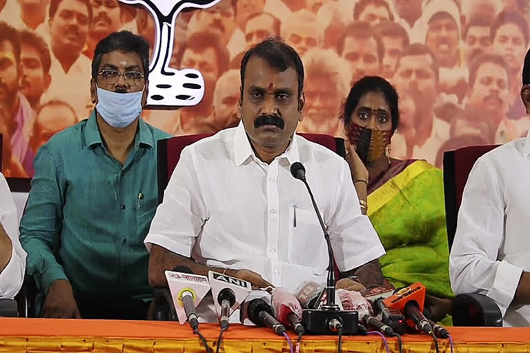 bjp murugan condolences