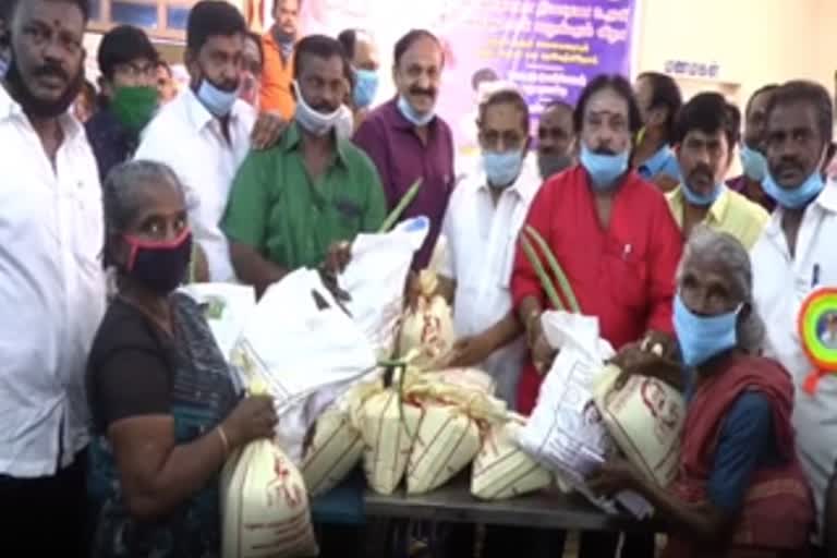 Rajini People's Forum Corona Relief Items