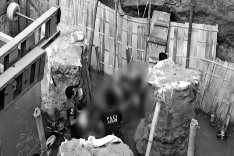 man died in nagaon after falling into bridge construction site