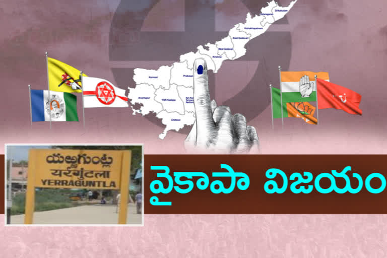 ycp won in erraguntla at kadapa district