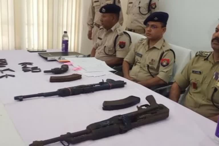 Weapons recovered in Assam's Kokrajhar ahead of Assembly polls