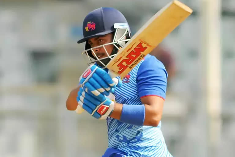 Prithvi Shaw becomes first cricketer to score 800 runs in a single edition of Vijay Hazare Trophy