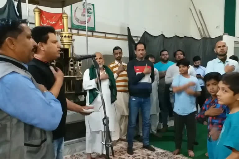 حضرت امام حسین کے سفرکربلا کی یاد میں مجالس کا انعقاد