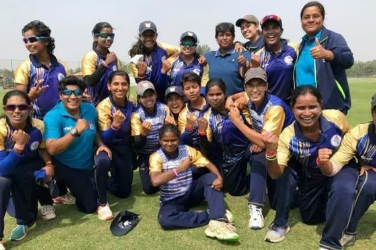 odisha women team won by 9 wickets vs hyderabad