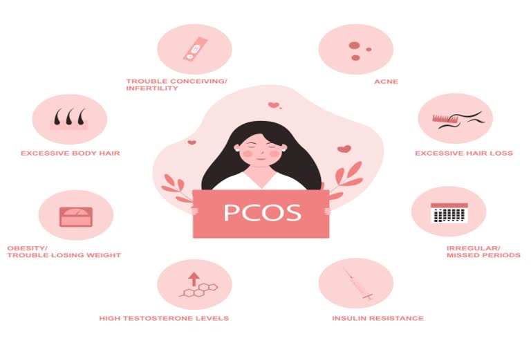 pcos skin, pcos hair, pcos