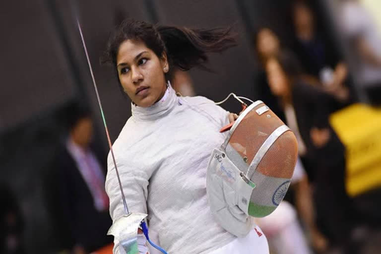 bhavani devi gets olympic ticket becomes first-indian-to-compete-in-fencing