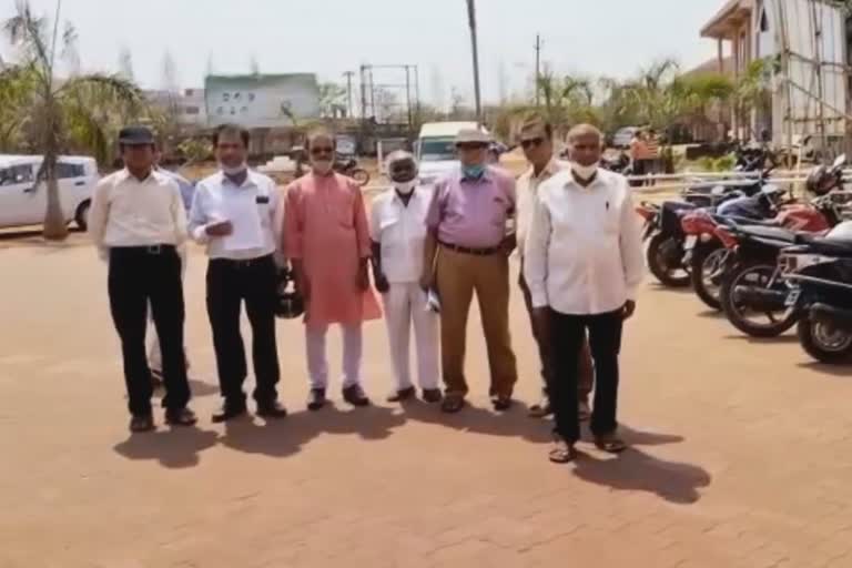 khordha paika sangathan and Intellectual gave a memorandum to collector