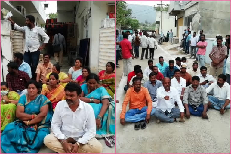 tension over payakaravupeta deputy sarpanch election