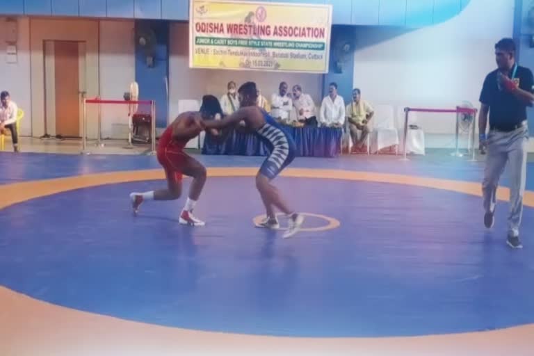 odisha team selection for wrestling National championship