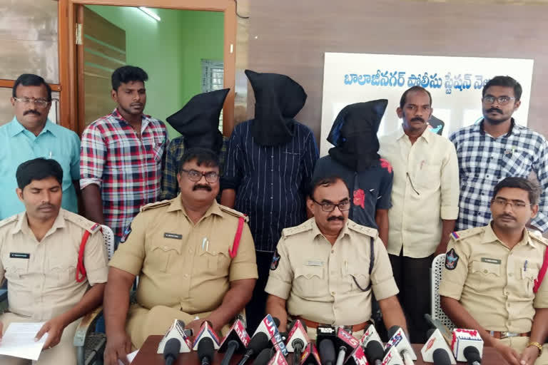 police crack ntr nagar murder case in nellore district