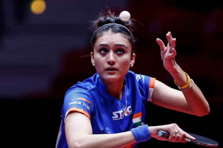 India table tennis players Manika Batra