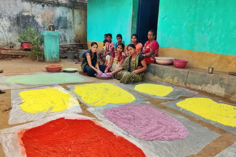 herbal gulal in gariyaband