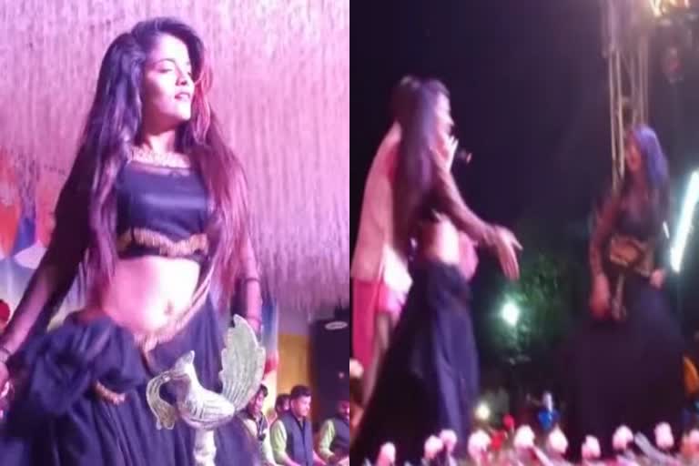 video of bar dancers went viral on beti mahotsav in rohtas
