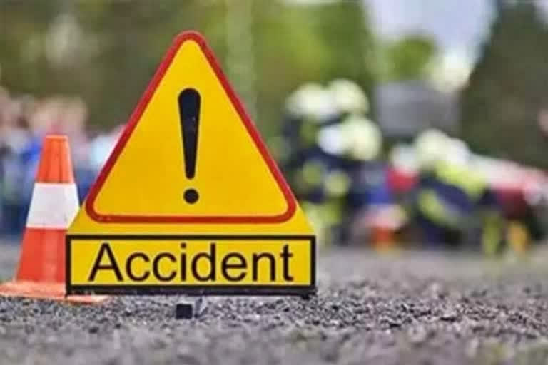road accident in sangareddy dcm van auto collision old man killed