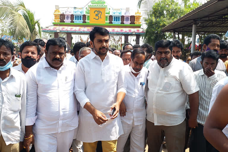 TDP leader Kimidi Nagarjuna