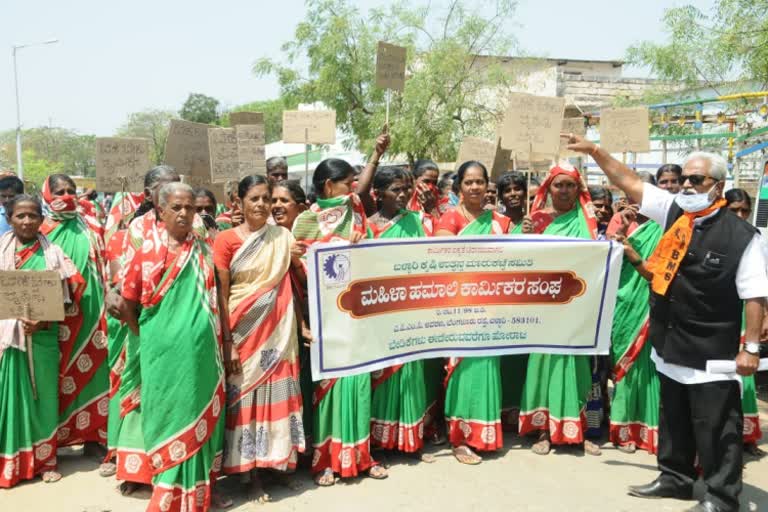 protest at ballary