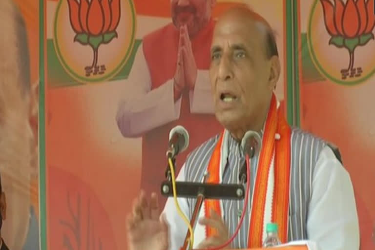 BJP's performance in WB polls will be like Sourav Ganguly's batting: Rajnath Singh